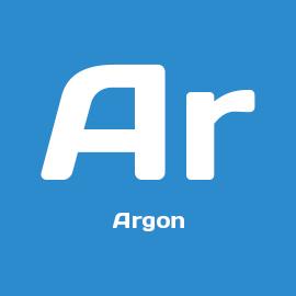 Argon maxsus tozaligi gaz 5.0 (99.999%)